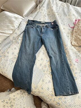 Levi's Women's Blue Flared Jeans